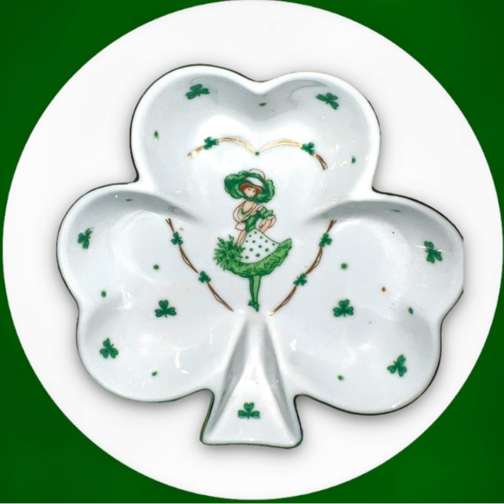 Irish Lass Shamrock Dish